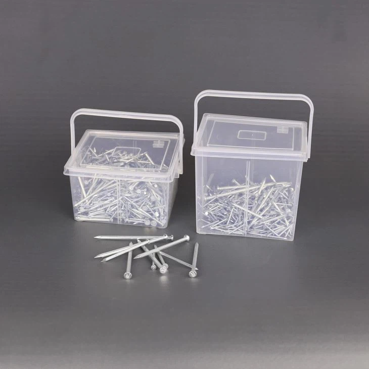 1.0L Square Clear Plastic Bucket